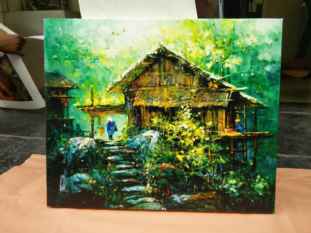 Print your Art on Canvas