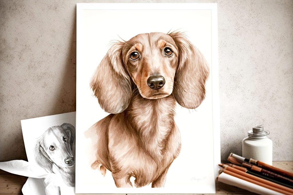 Dog Canvas prints