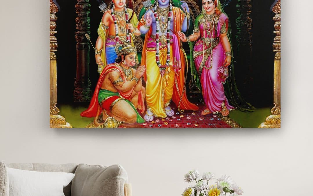 Transform Your Space with Timeless Elegance: Ramdarbar Canvas Prints